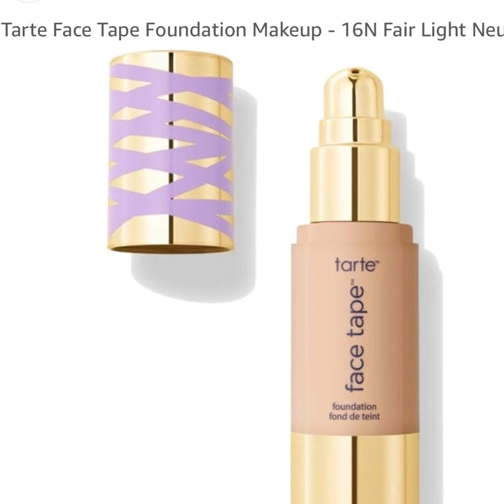 Tarte face tape foundation fair light neutral